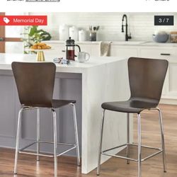 Simple Living Pisa 24” Stools Espresso NEW!