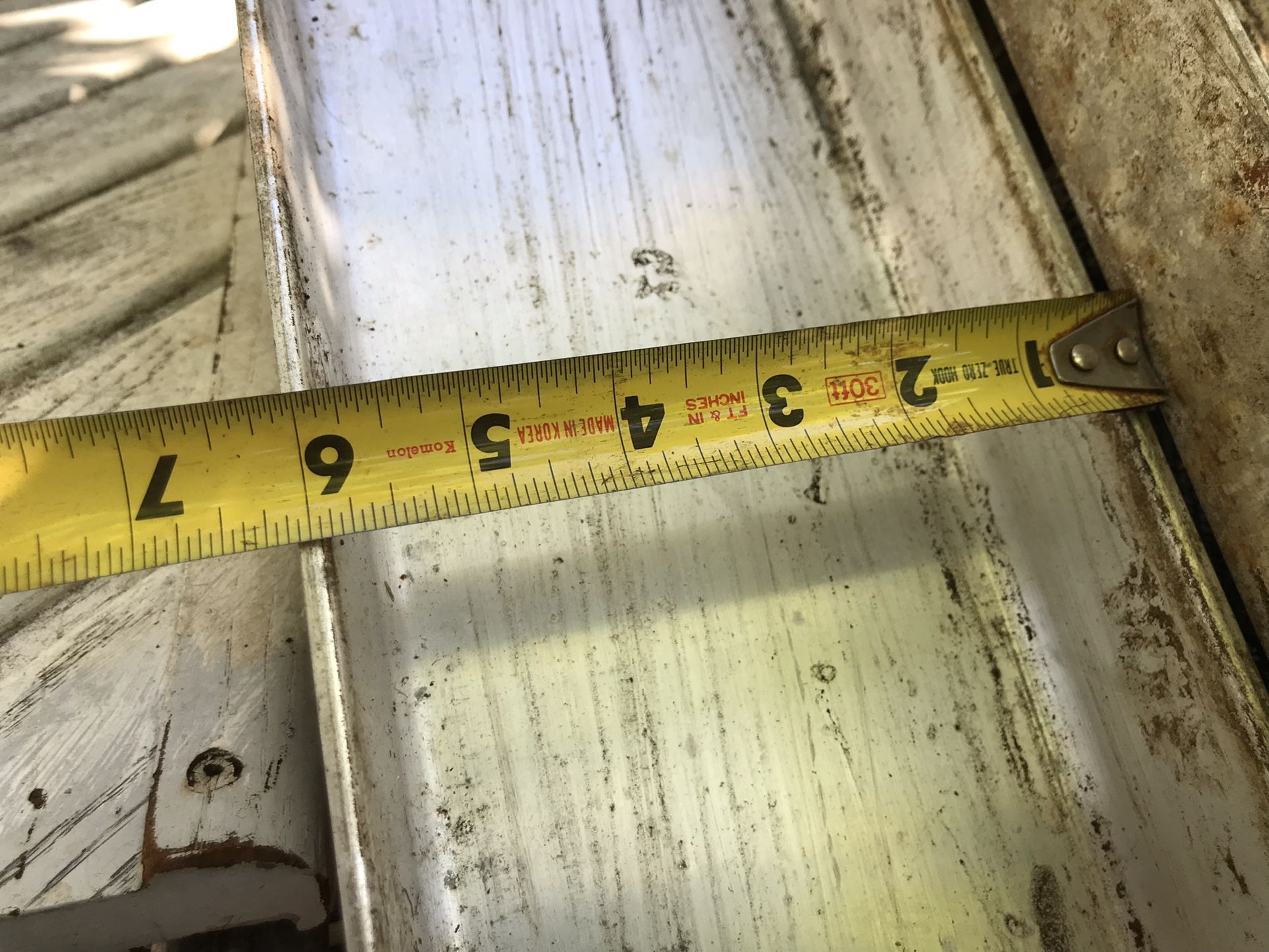 6 inch Aluminum over 10 Feet Long, I Have Two