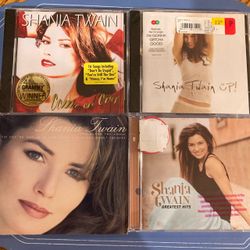 Lot of 4 Shania Twain Country/Pop CD’s