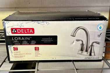 Delta Lorain Two-Handle Centerset Bathroom Faucet
