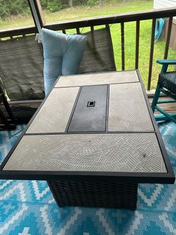 Propane fire pit