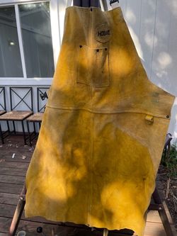 Hobart leather apron