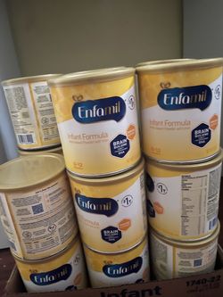 Baby Formula 6 Enfamil Yellow Cans