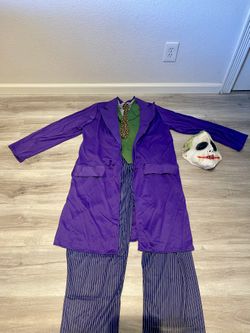Men’s DC The Joker Halloween Costume Large Xl