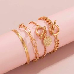 Set Of 4 Bracelets 