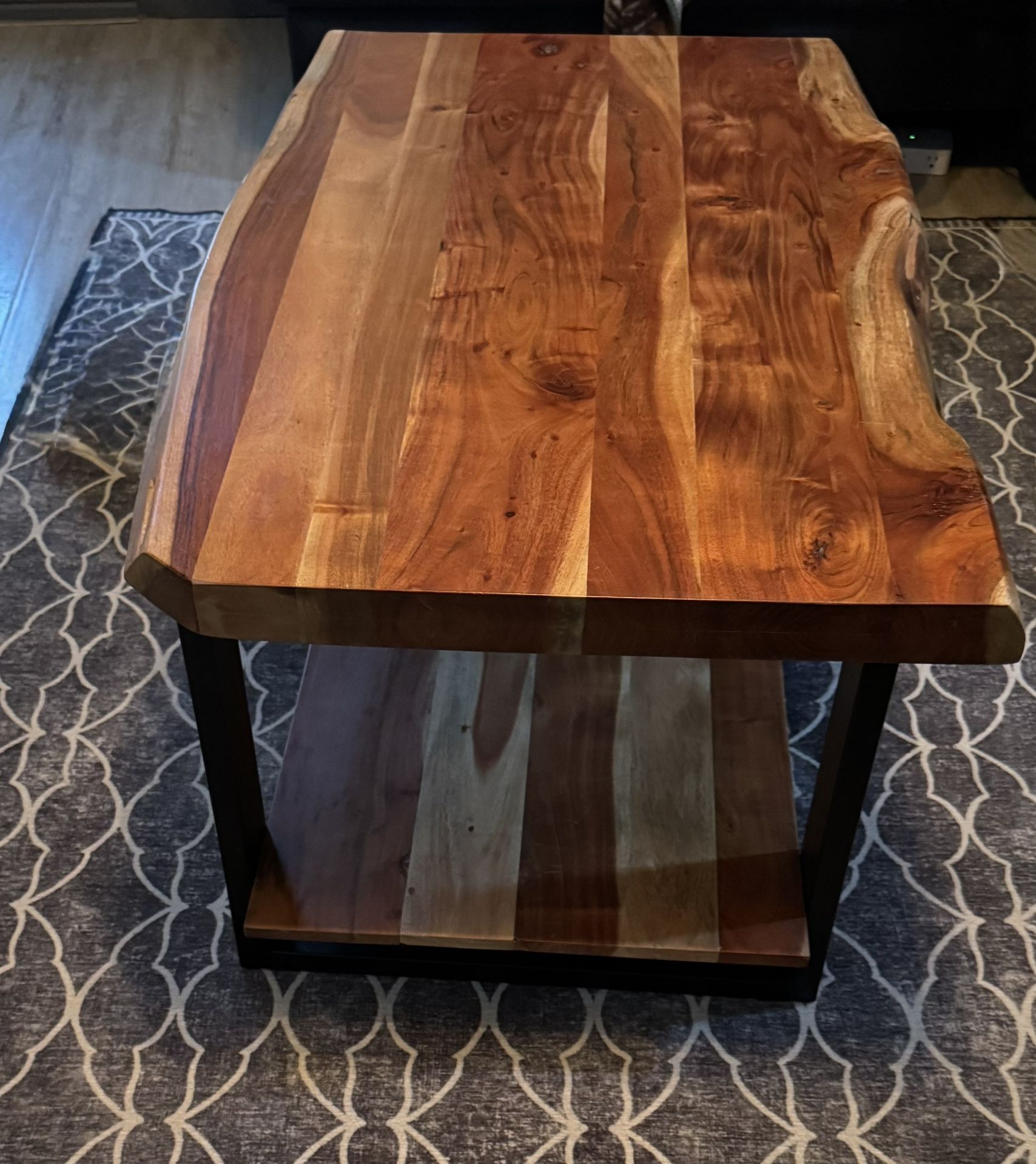 Wood Top Coffee Table