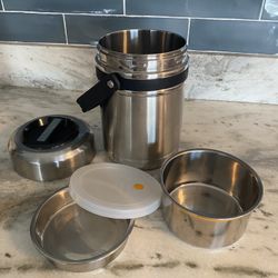 Stainless Steel Lunch Box, Adult Soup Thermos, 67oz