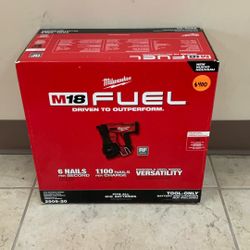 MILWAUKEE 2909-20 COIL ROOFING NAILER (TOOL ONLY).