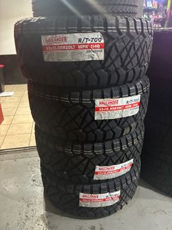 Haulander R/T-700 33x12.50R20LT Tires – Set of 4 $980 Installed and Balanced Located at 1305 Preston Ave Pasadena Tx 77503
