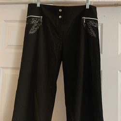 Beautiful Chic Black Pants By Absolu 