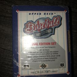 Baseball Upper Deck 1991 Edition Final Edition Set 