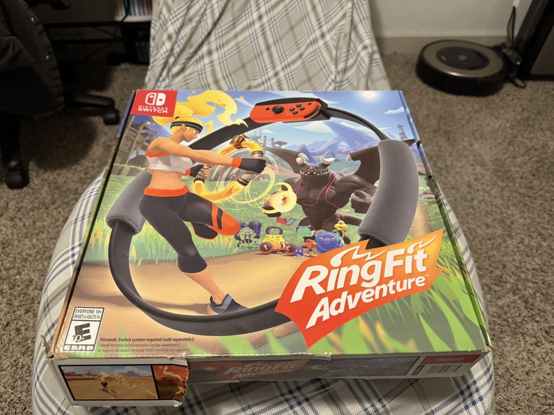 Ring Fit Adventure for Nintendo Switch – Fun Fitness Game for Kids & Adults!