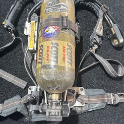 SCBA SCOTT AIR PAK, Mask And Regulator 