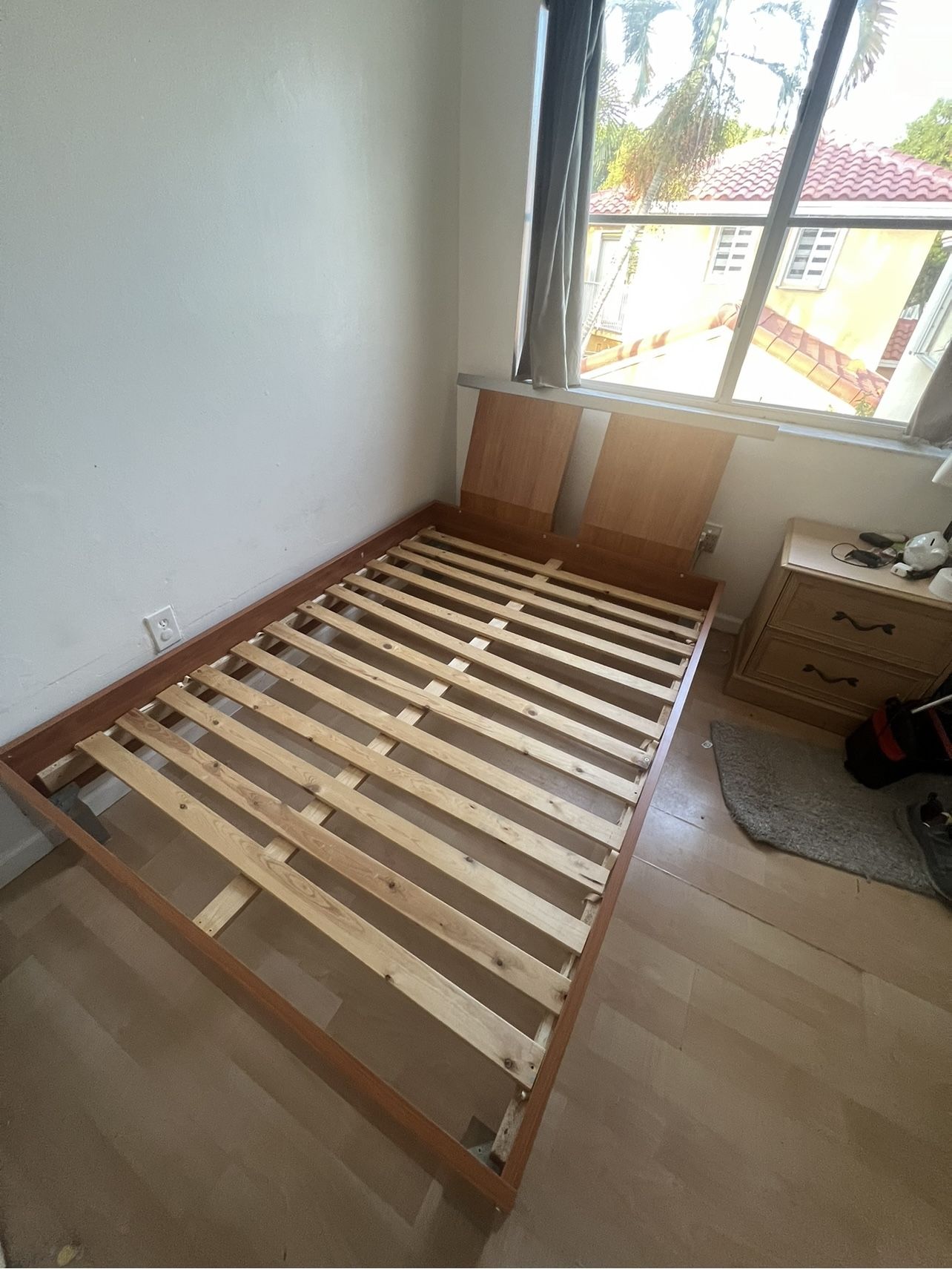 Full Bed Snd New Mattress