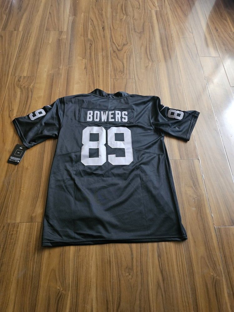 Raiders Bowers Black Jerseys $60ea Firm S M L Xl 2x 3x 