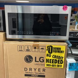 STAINLESS STEEL SAMSUNG MICROWAVE 