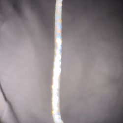 Vvs1 Moissanite Tennis Chain 24 Inch 4mm Width 