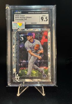 2025 Topps Shohei Ohtani Diamante Foil - CGC 9.5 MINT+ 🔥 Rare
