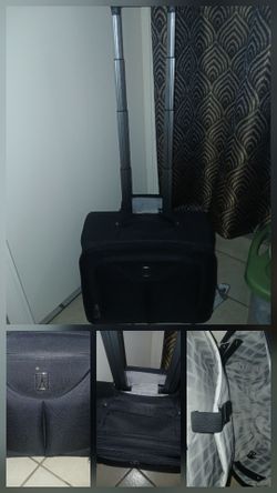 Travel pro personal item rolling bag airport travel