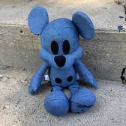 Disney X AE Denim Mickey Mouse Plush 10”