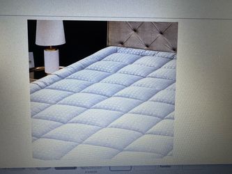 Queen fitted cooling mattress pad