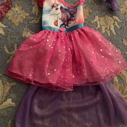 Unicorn Halloween Costume For 5 Year Girl