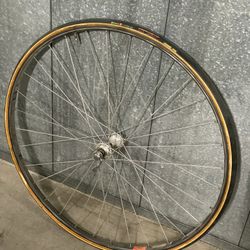 Campagnolo Record Hub Laced To A Mavic Gel Rim 700c Vintage 32h Tubular 