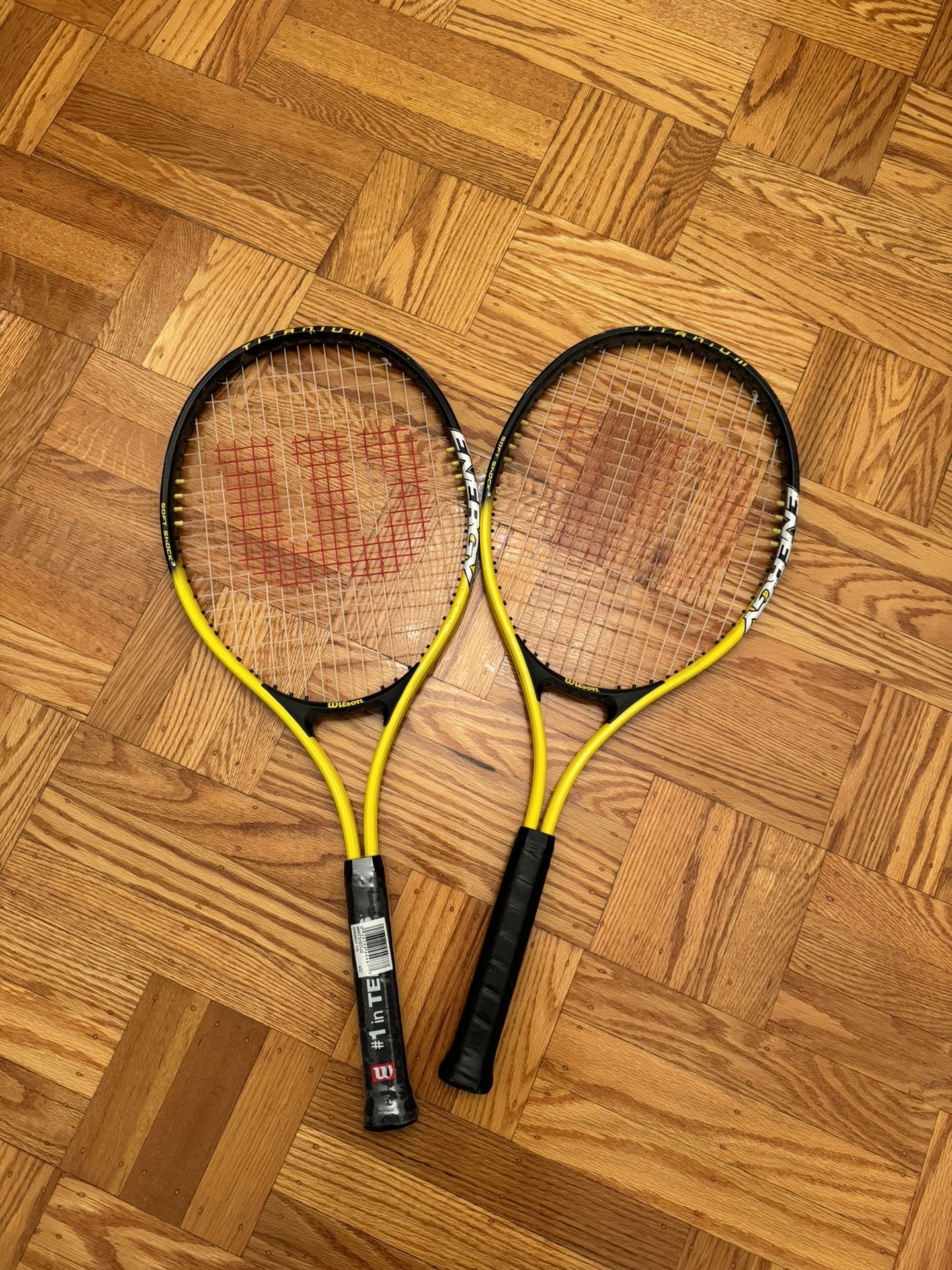 Wilson tennis rackets x2