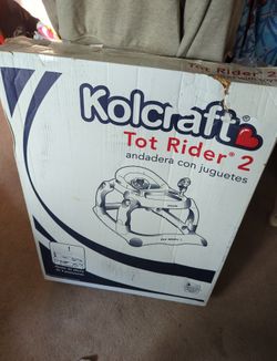 Tot Rider 2 And Fold Up Electric Baby Swing