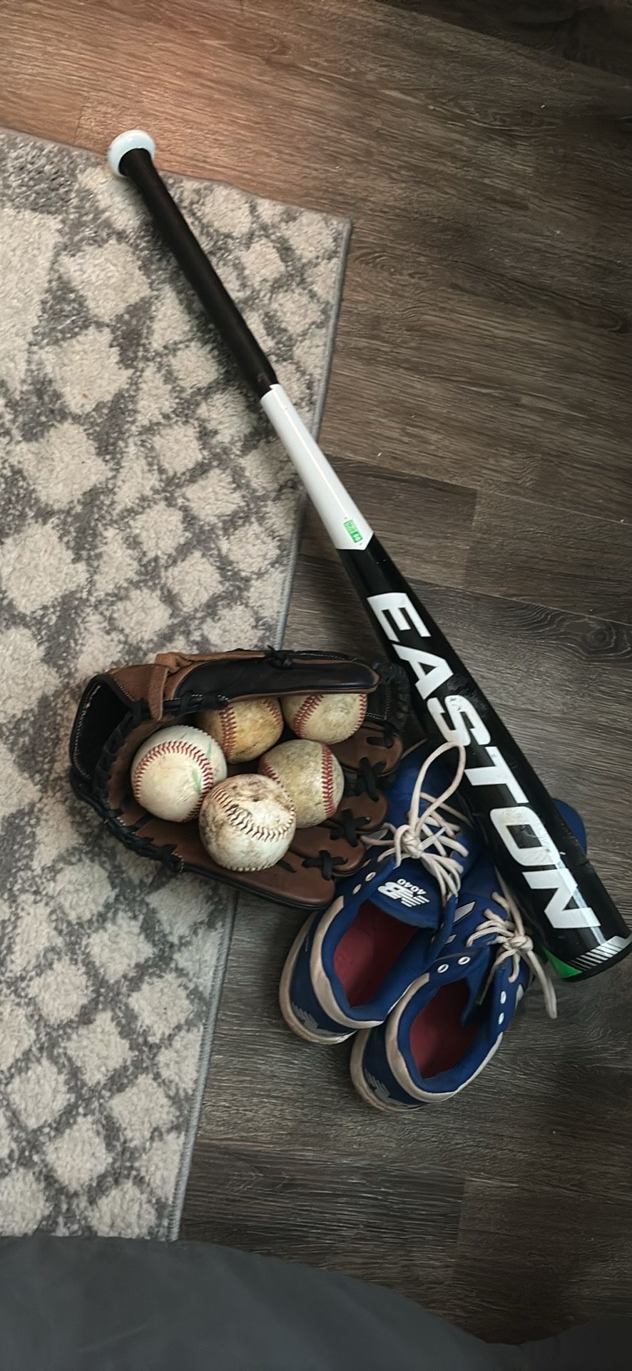 Baseball Bat/Glove/Cleats