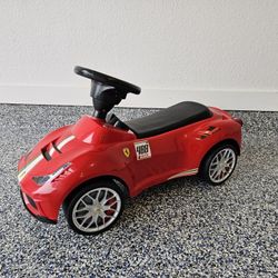 Toddler Foot to Floor Ride-on Car - Ferrari