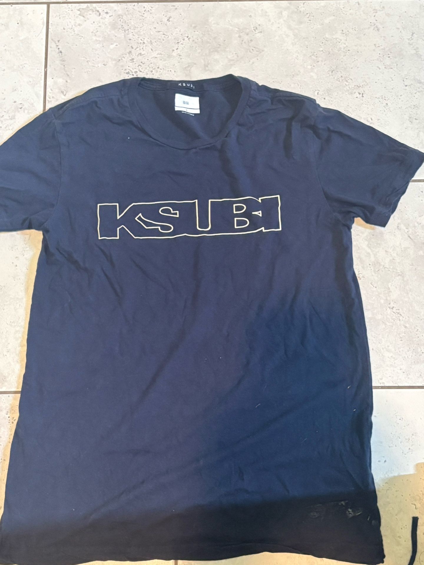 (SIZE S)Ksubi shirt navy
