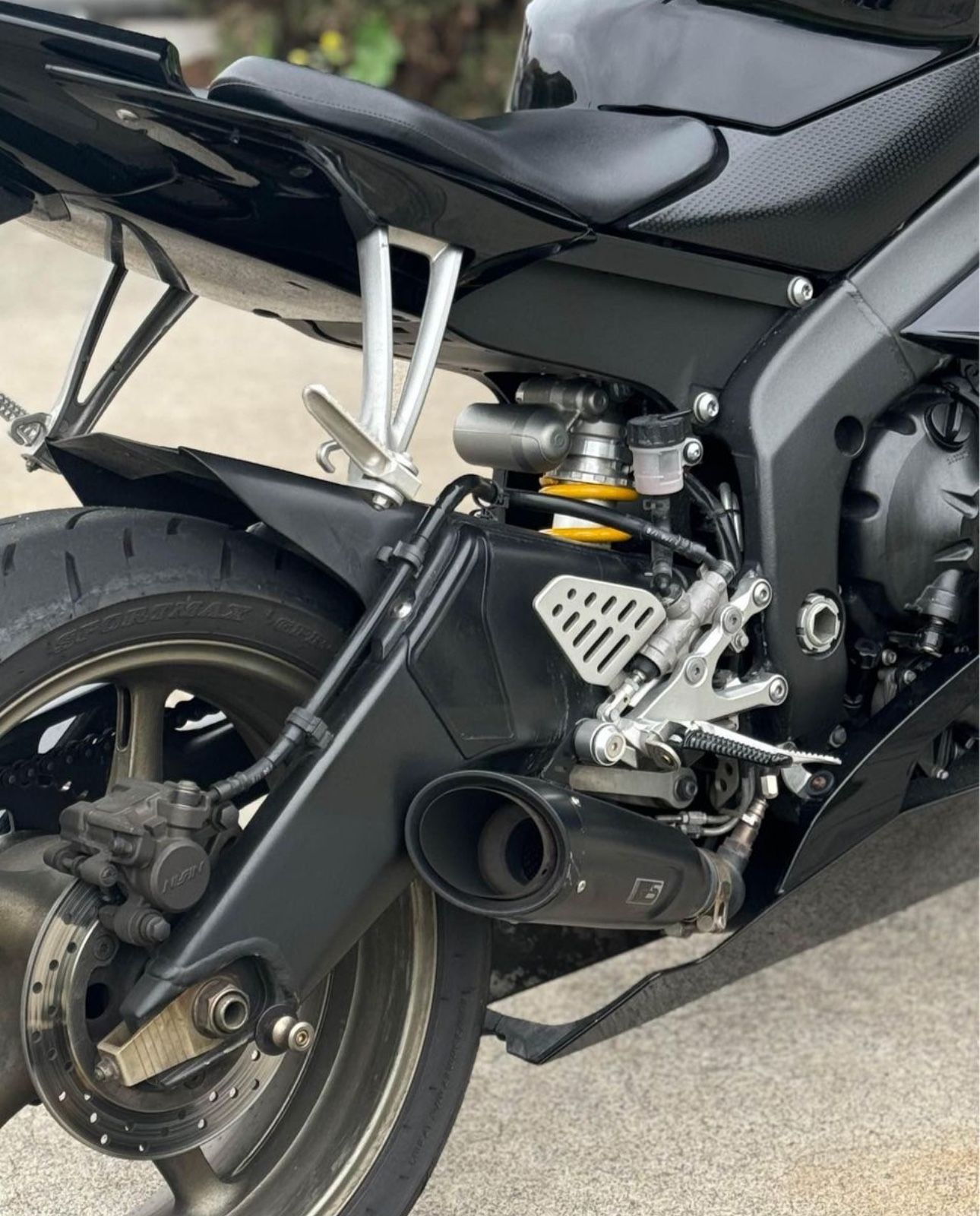 Yamaha R6 Shorty Exhaust