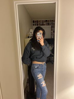 American Eagle ripped jeggings 