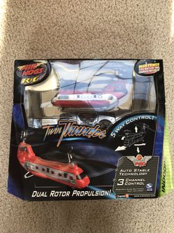 Air Hogs R/C Twin Thunder Helicopter - NEW