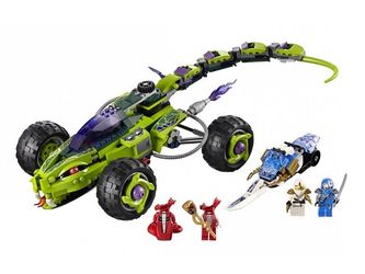 LEGO Ninjago Fangpyre Truck Ambush 9445