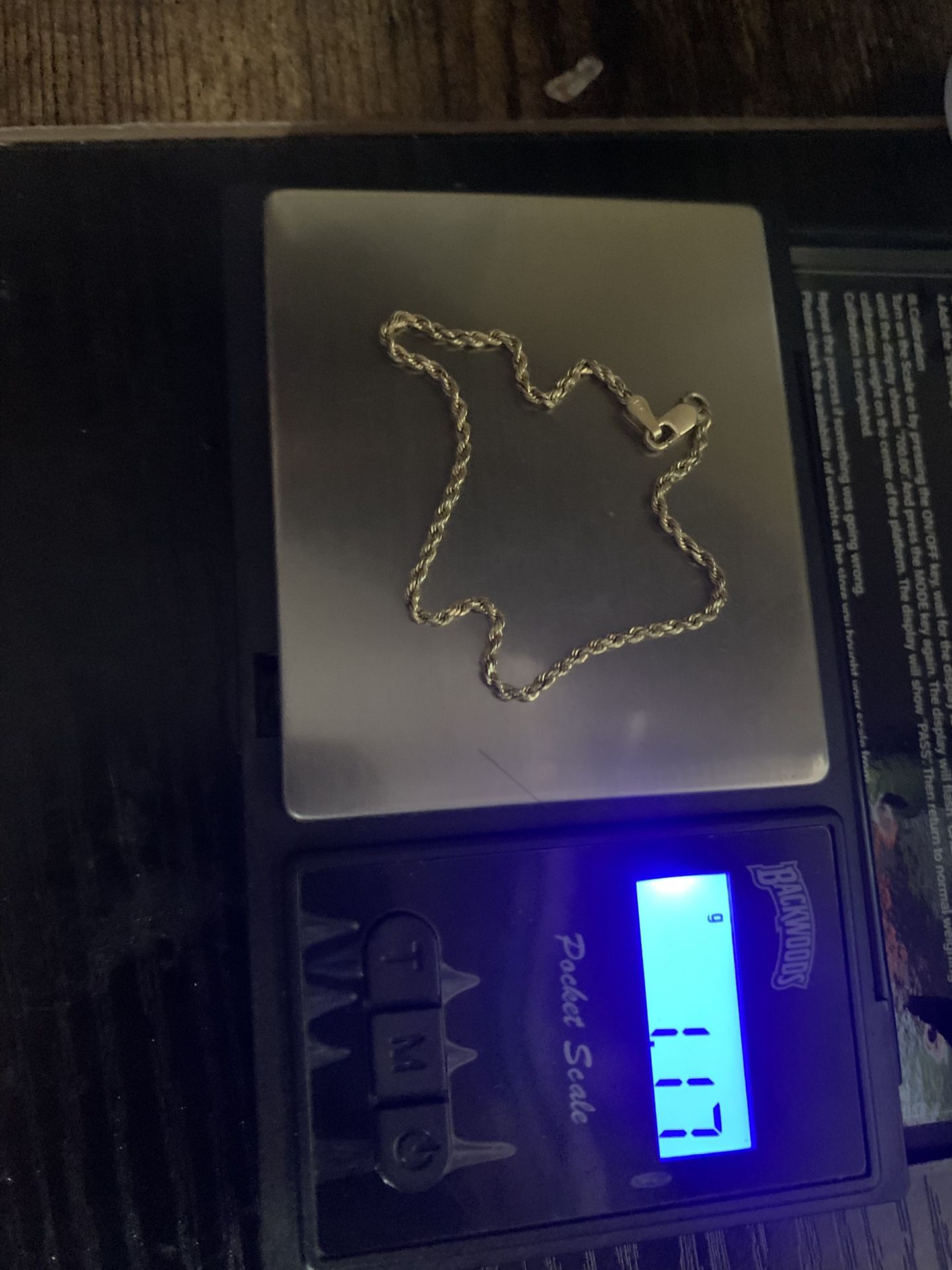 14k Gold 7 Inch Bracelet