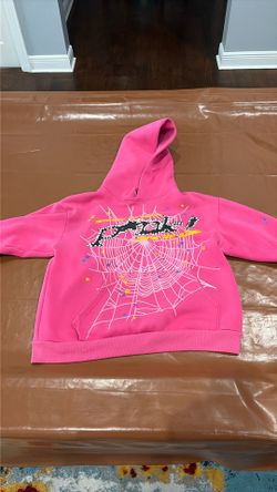 Pink Spider Hoodie