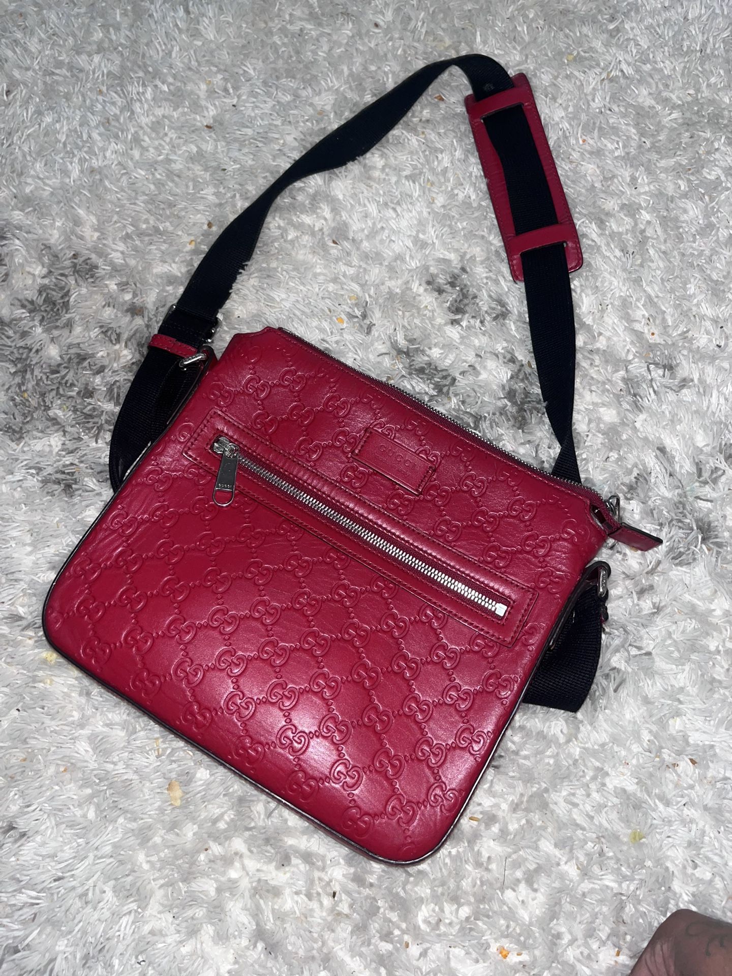 Red Gucci Messenger bag