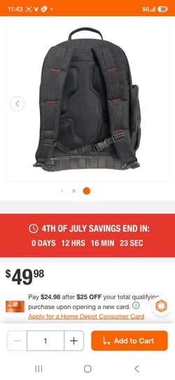 Husky contractor backpacks