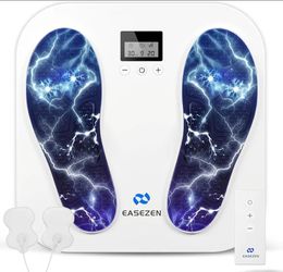 EMS Foot Massager for Neuropathy, Plantar Fasciitis and Pain Relief
Rechargeable TENS Foot Stimulator with 10 Modes 20 Intensities, 2 TENS Unit Muscle