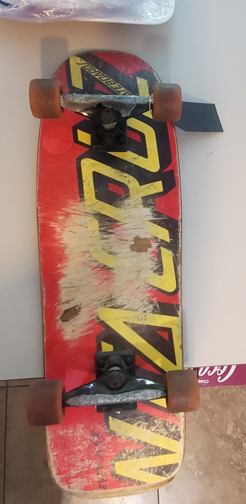 Vintage Santa Cruz Eric Dressen Everslick Skateboard