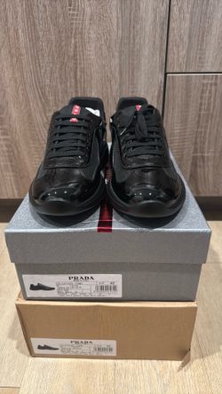 Pradas size 42 black