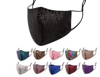 Sequin Face mask 