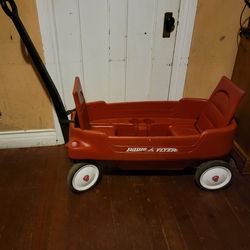 Radio Flyer Pathfinder 2 In 1 Wagon Folding Seats