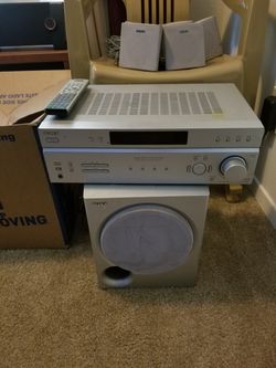 Nice Sony surround sound