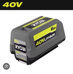 RYOBI 40V Lithium Battery 6.0ah