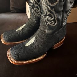 Real Stingray Boots Size 9