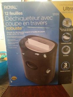 Heavy duty paper shredder