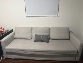 Dark gray Sofa bed with cover